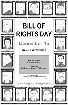 Bill of rights day celebration
